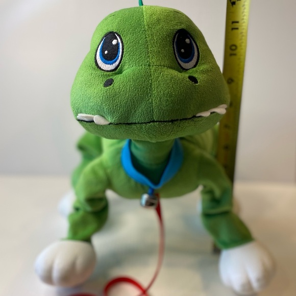Peppy Pets 11” Walking Dinosaur With Leash - Picture 8 of 11
